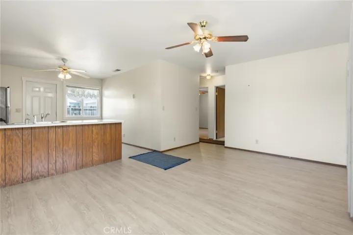 Duplex - 1700 Sherman - View of Kitchen and living room area.