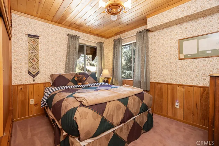 Bedroom 1, main floor, main residence
