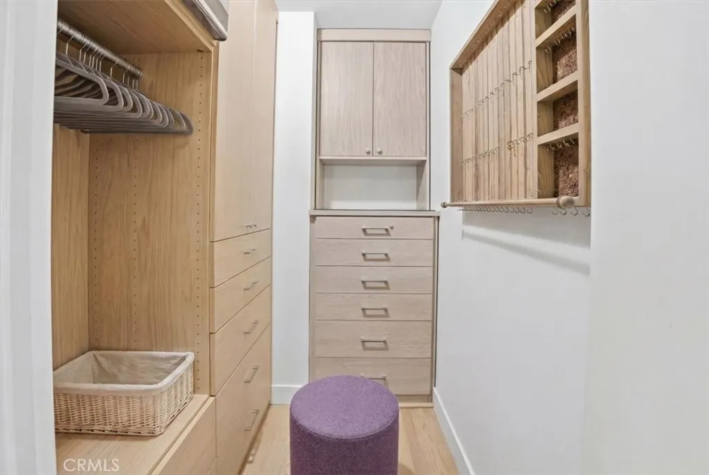 Primary walk in closet
