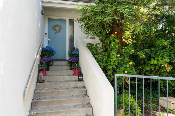 Private front entrance