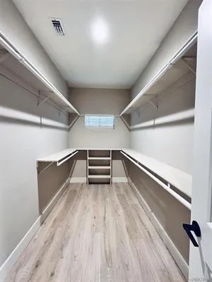 Master closet