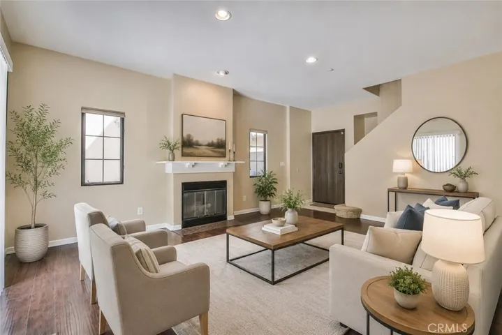 Virtually Staged Living Room Example Only