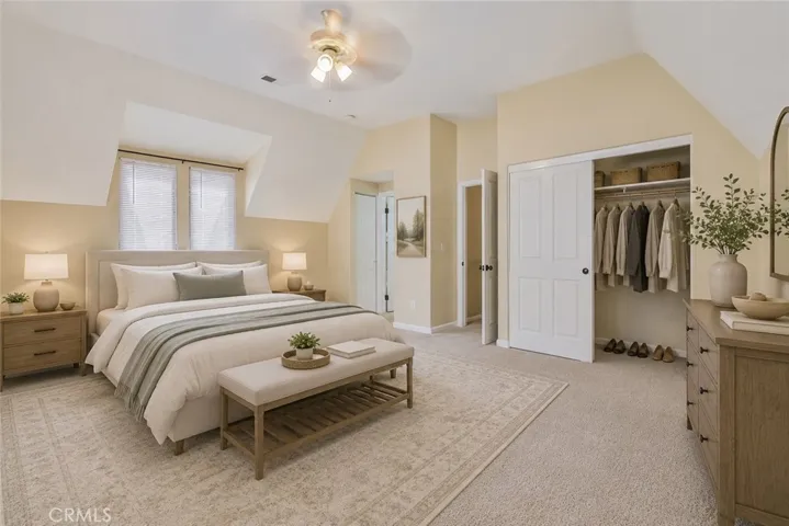 Virtually Staged Bedroom Example Only
