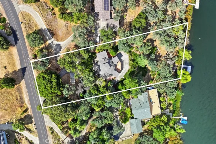 Nearly an acre of lakefront living