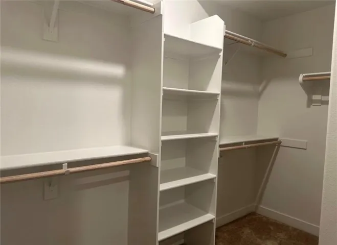 primary walk in closet