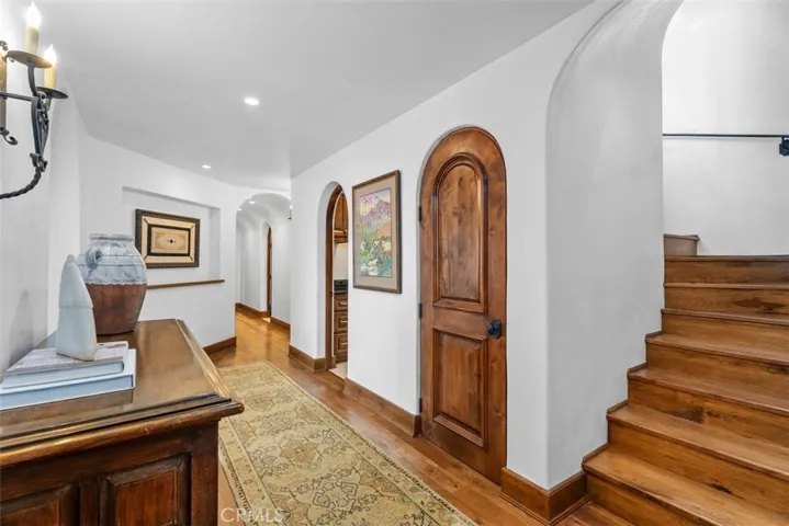 Lower level hallway