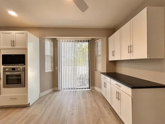 Kitchen entry sliding door
