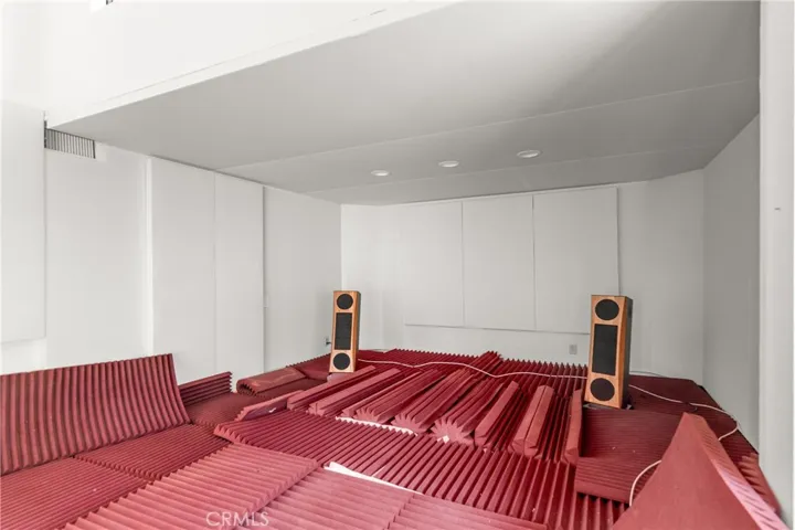 room with Hi Fi entertainment system