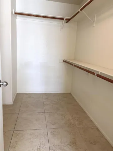 Tramonto primary walk in closet