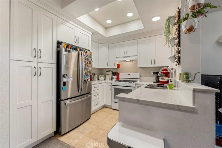 Kitchen with lots of storage space