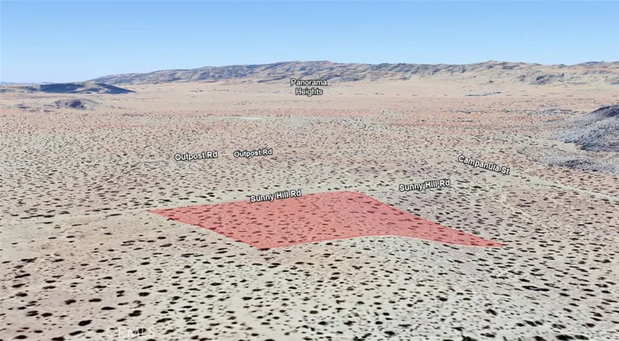 0 Sunny Hill Road, Joshua Tree, California 92252