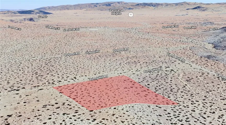 0 Sunny Hill Road, Joshua Tree, California 92252