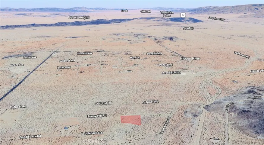 0 Sunny Hill Road, Joshua Tree, California 92252