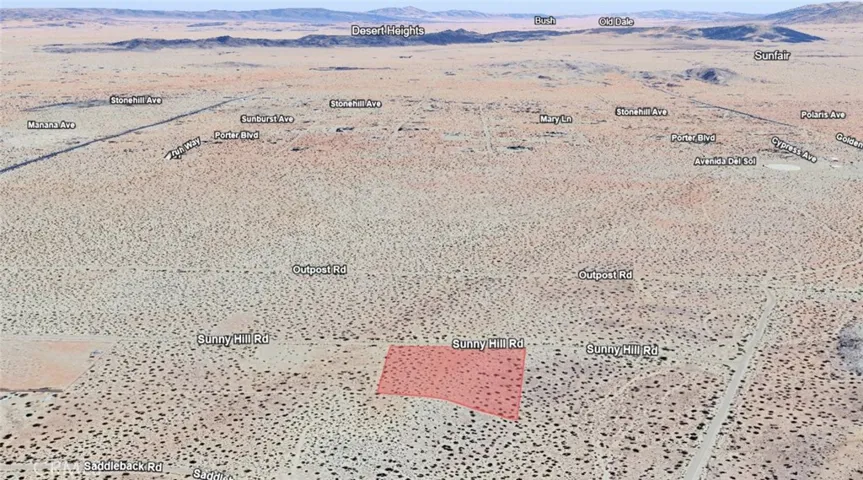 0 Sunny Hill Road, Joshua Tree, California 92252