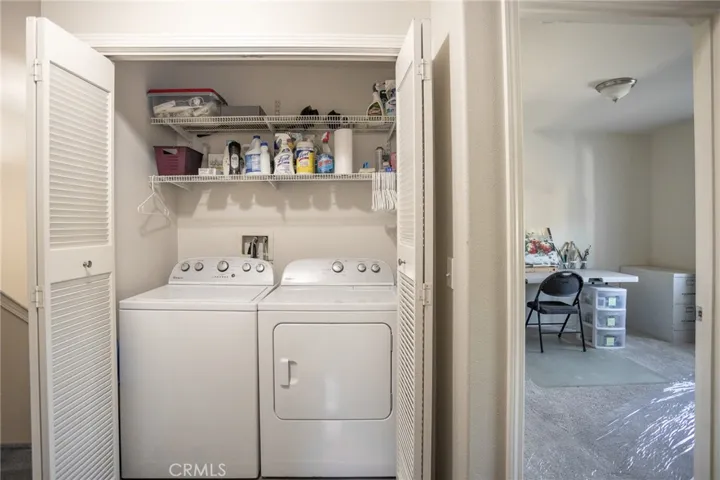 Laundry closet