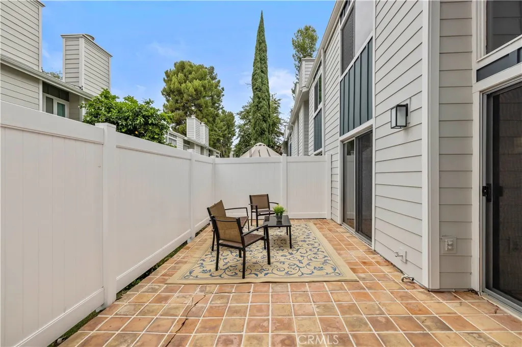 Outside patio