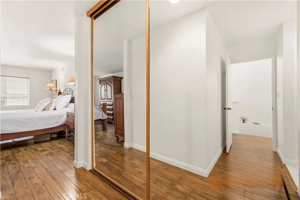 Ample closet space