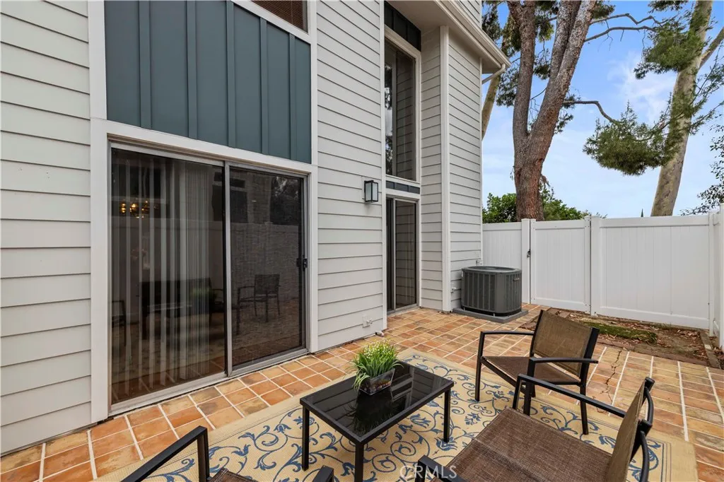 Private patio