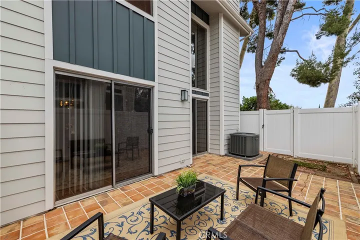 Private patio