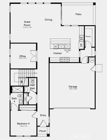 Floor Plan Level 1