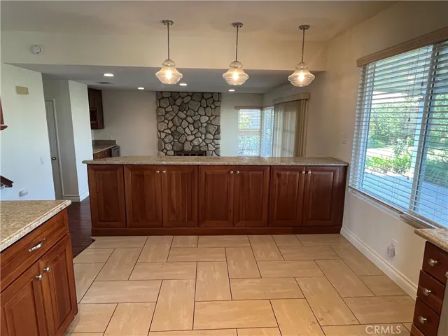Dining area in kitchen