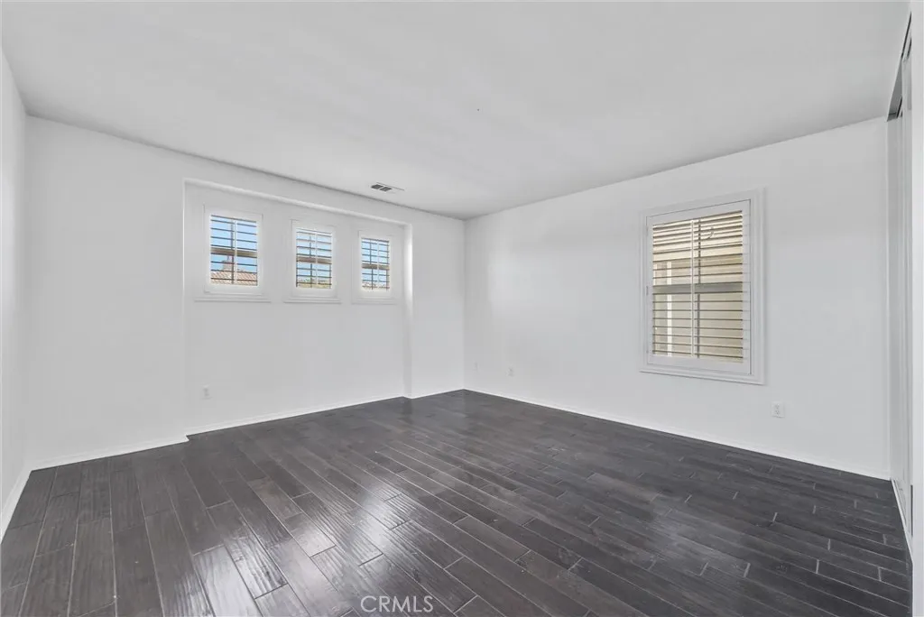 Bedroom is oversized.