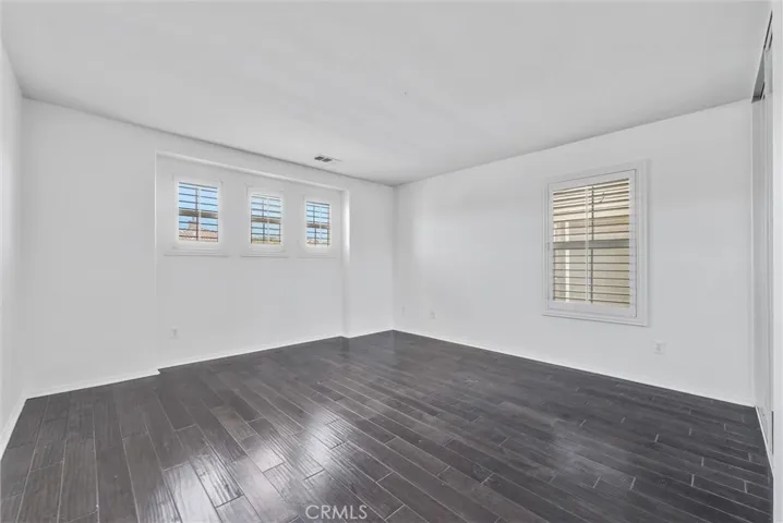 Bedroom is oversized.