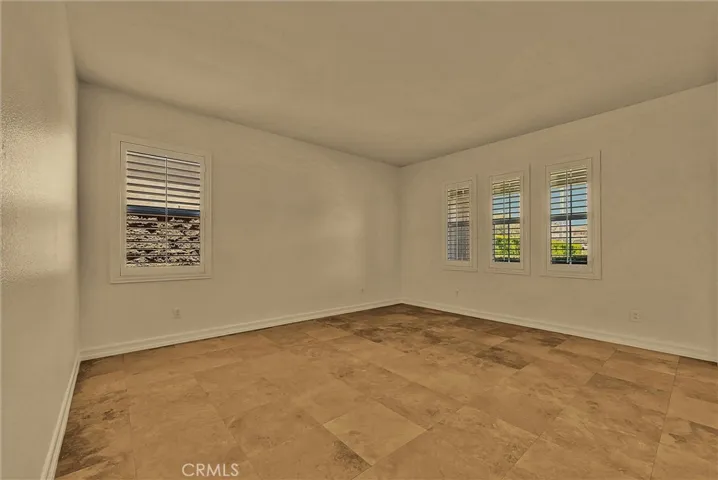 Living room with plantation shutters!