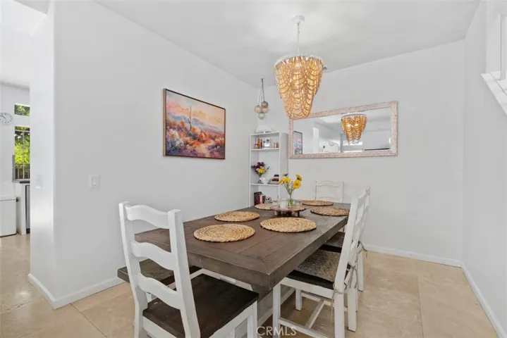 Bright dining space with contemporary finishes and convenient proximity to the kitchen for effortless entertaining.
