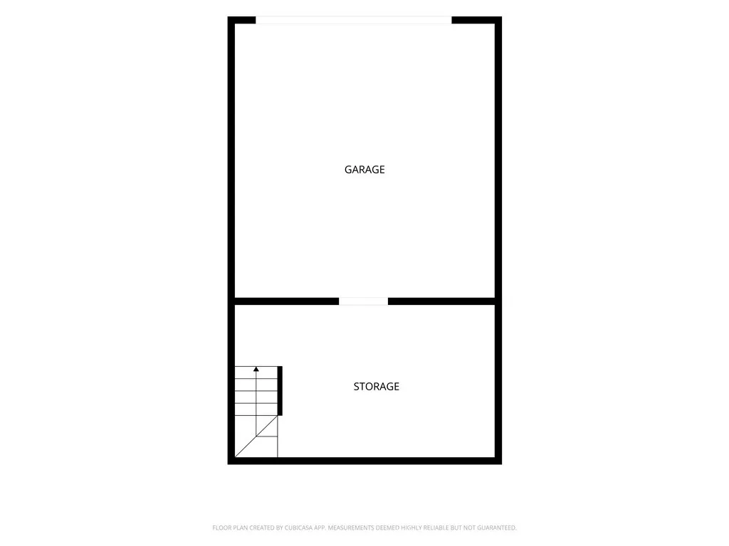 Floor plan garage and workshop