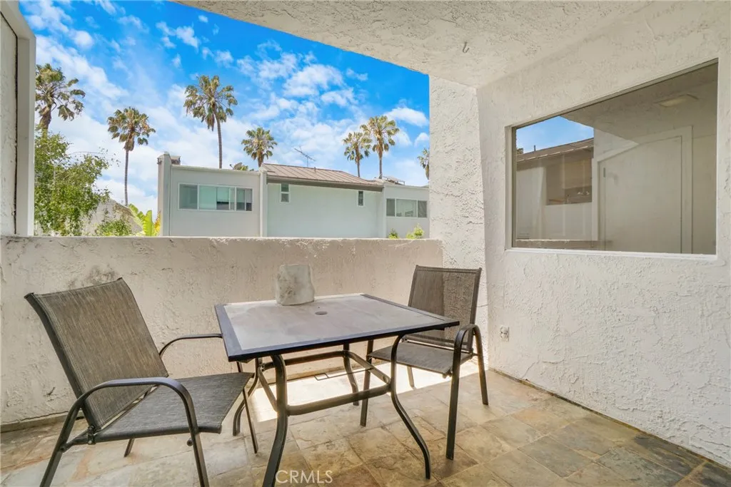 Private balcony