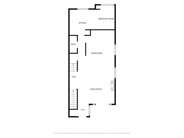 Floor plan upstairs