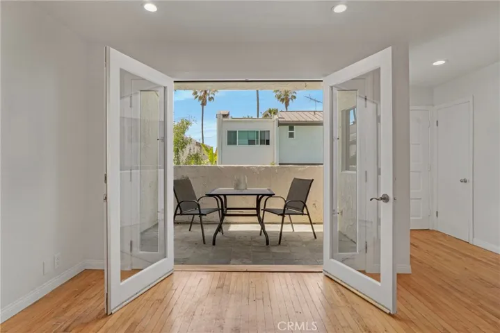 French doors leading to Balcony