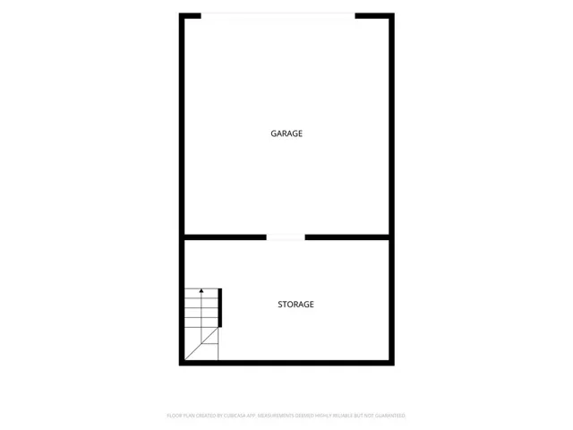 Floor plan garage and workshop