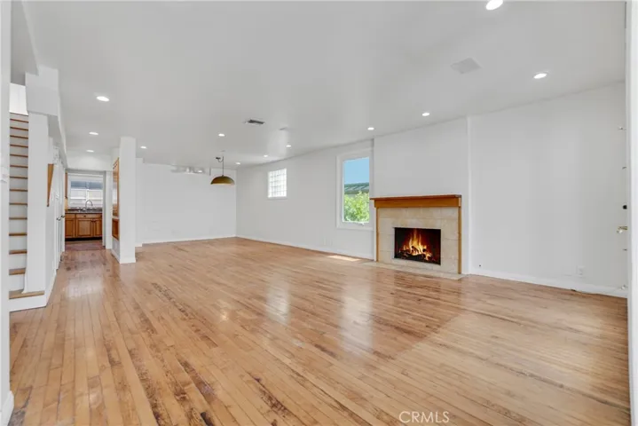 wood floors from an old roller rink