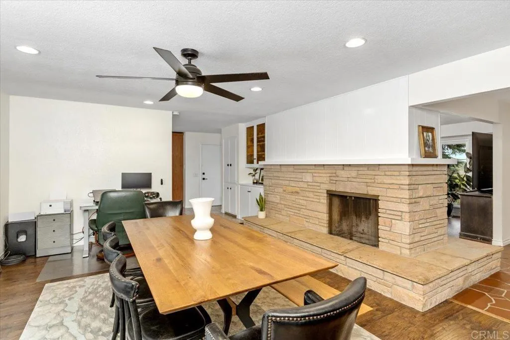Pass Thru fireplace