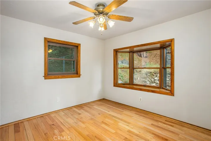 bedroom #2 with bay window