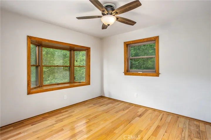 Bedroom #1 with a bay window