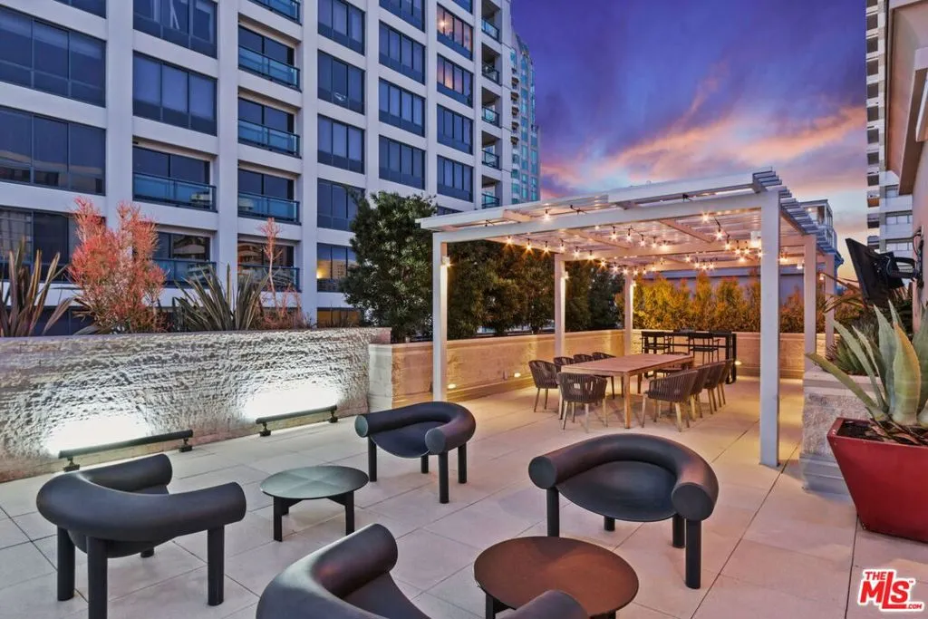 Roof patio with stunning views