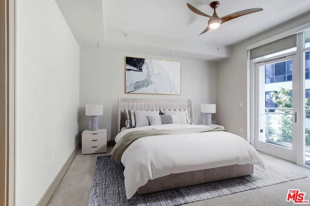Bedroom updated w wood floorin
