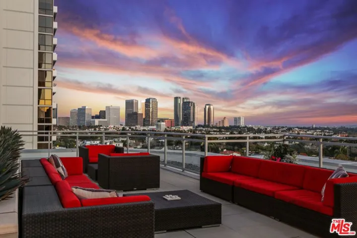 Roof patio with stunning views
