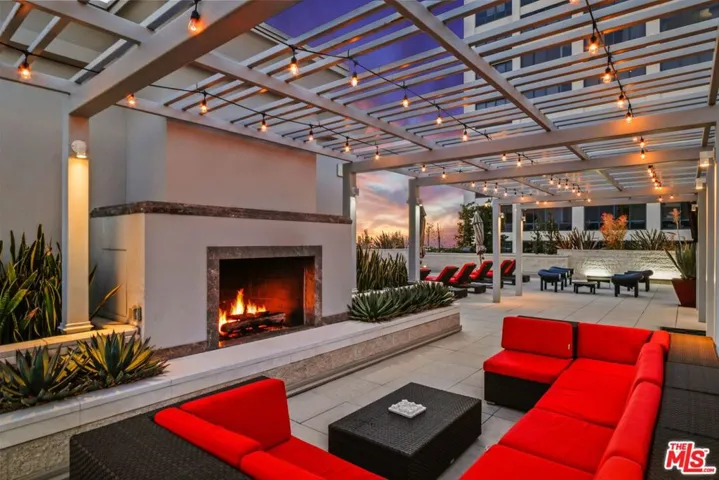 Roof patio with stunning views
