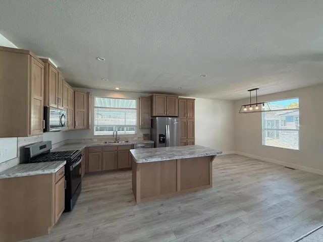 kitchen and dining