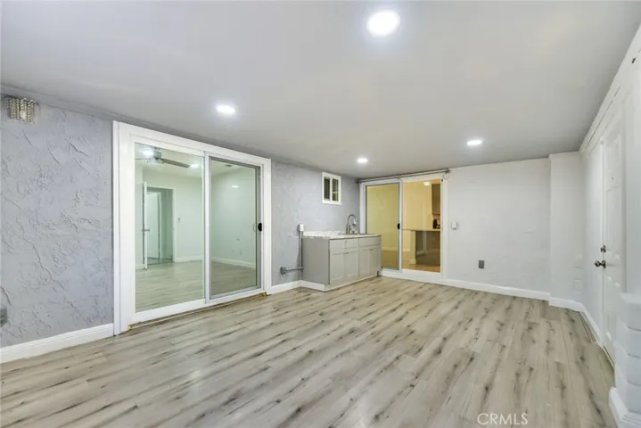 Enclosed patio