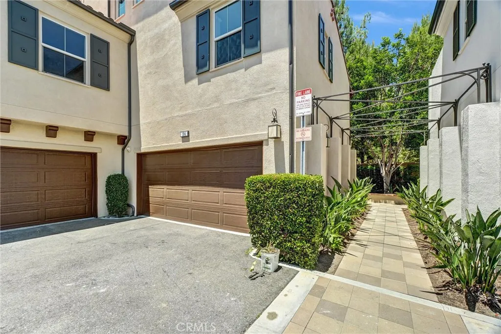 Attached extended length 2-car garage