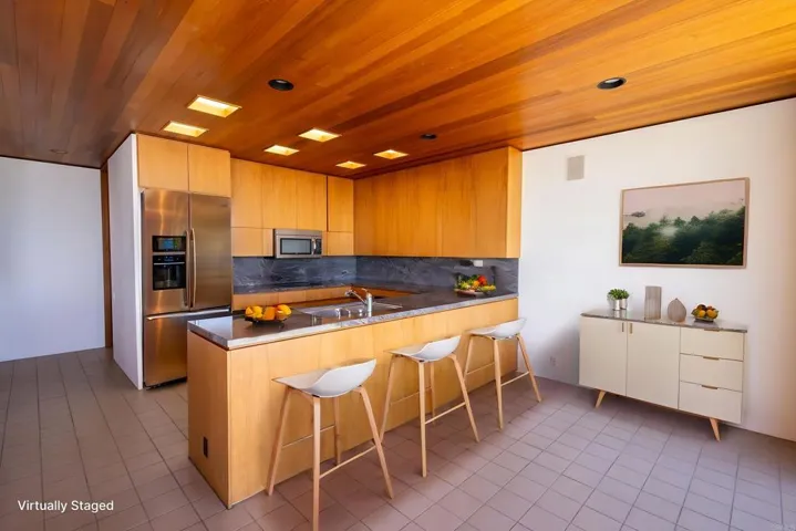 Kitchen Virtually Staged