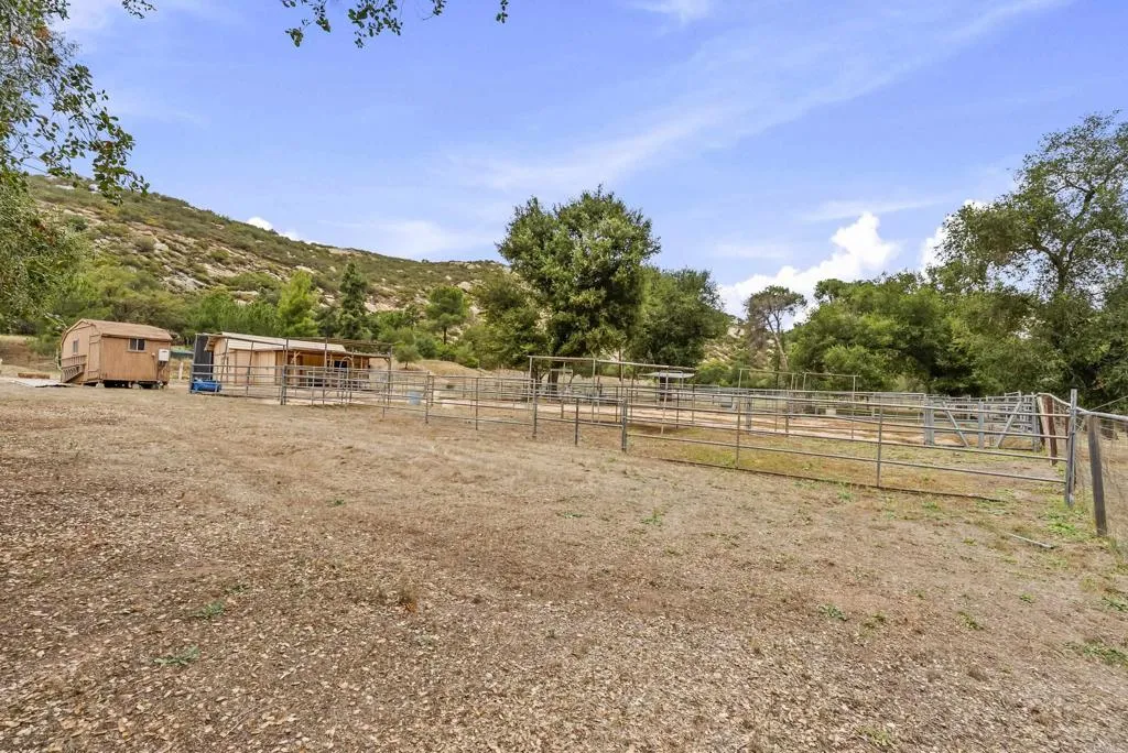 Evening Horse Corrals