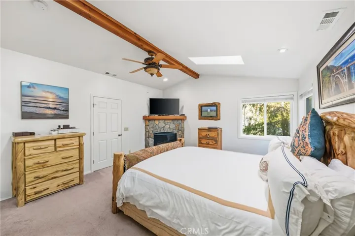 Master bedroom suite