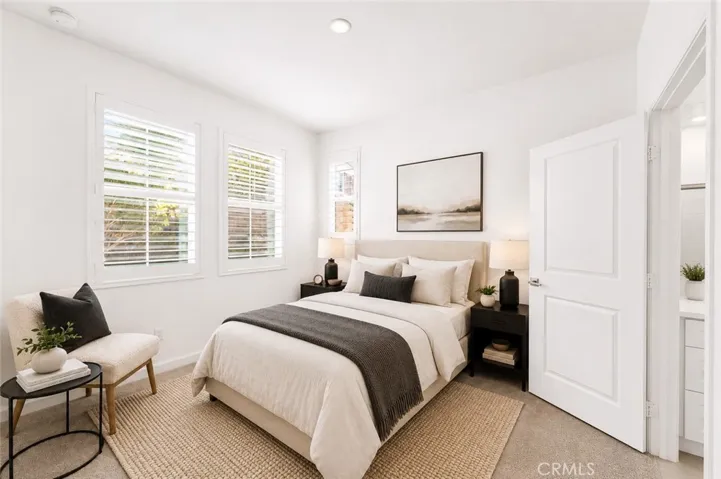 E-staging the 1st floor bedroom