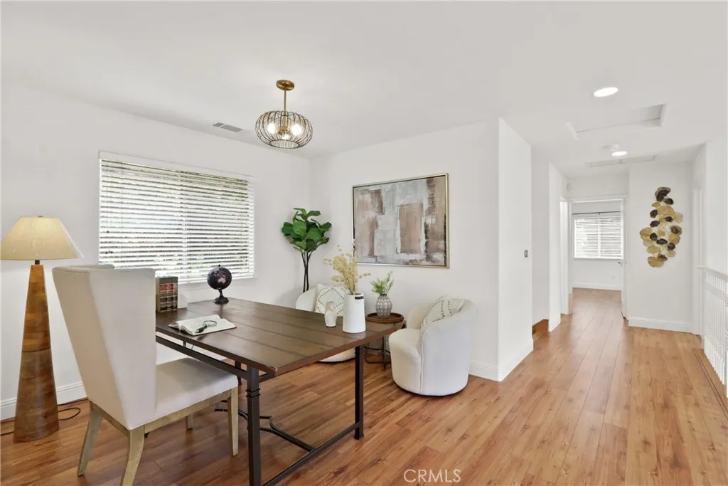 Upstairs loft perfect for an office, study space or secondary living space
